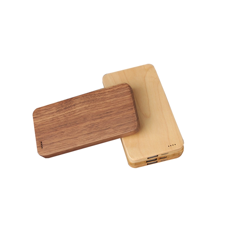 Wholesale Universal Environmental Material Wood and Bamboo Mobile Power Bank